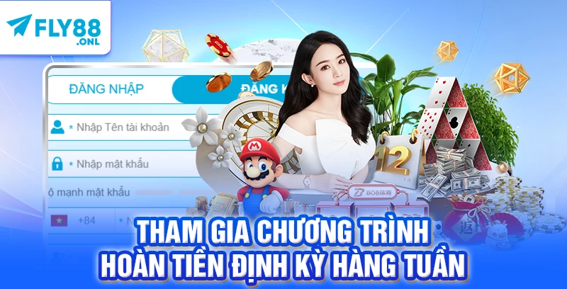 Tham gia chương trình hoàn tiền định kỳ hàng tuần